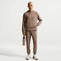 Nike Mens Primary NanoKnit Pullover Hoodie - Mink Brown