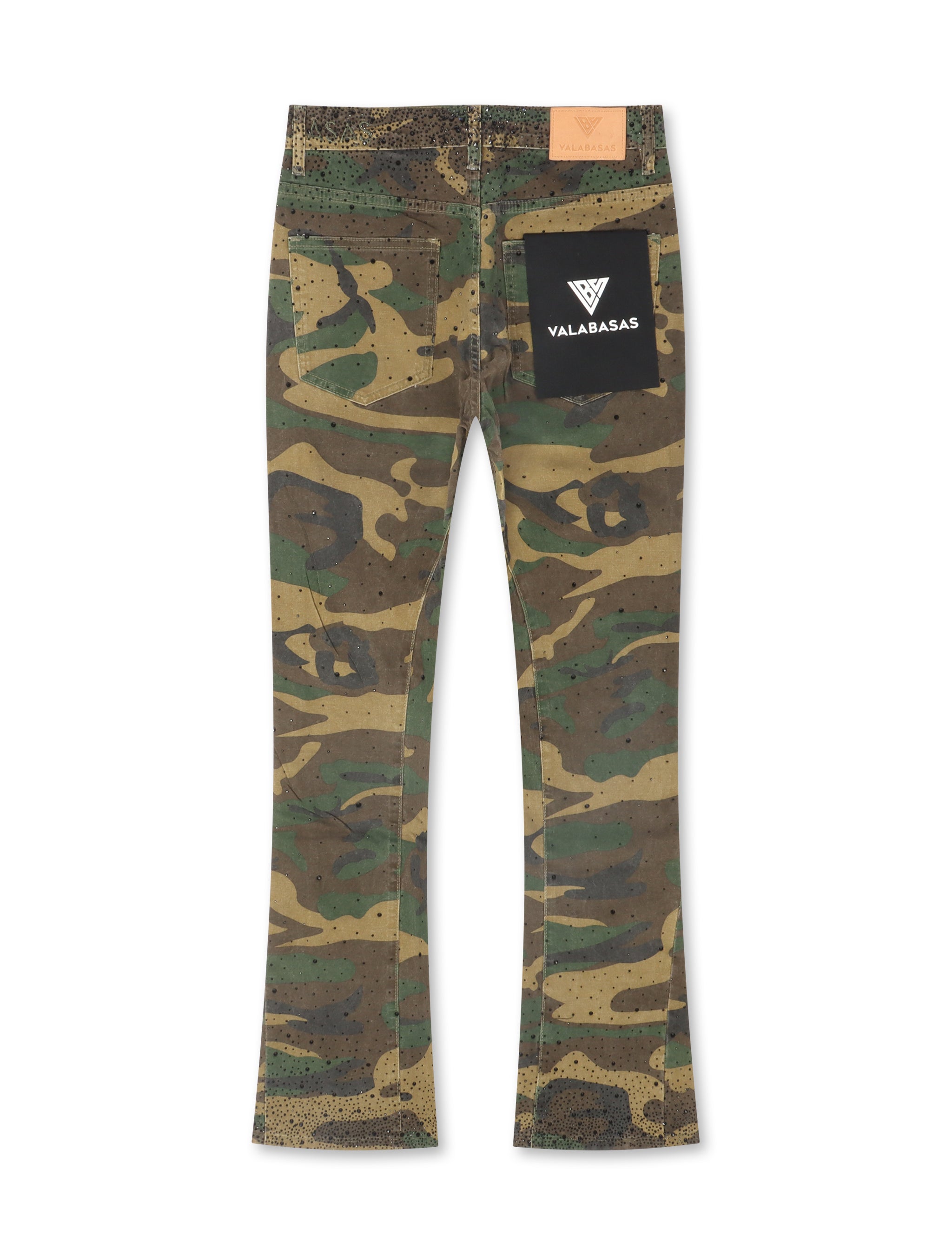 Valabasas Recon Stacked Jeans - Foliage Green