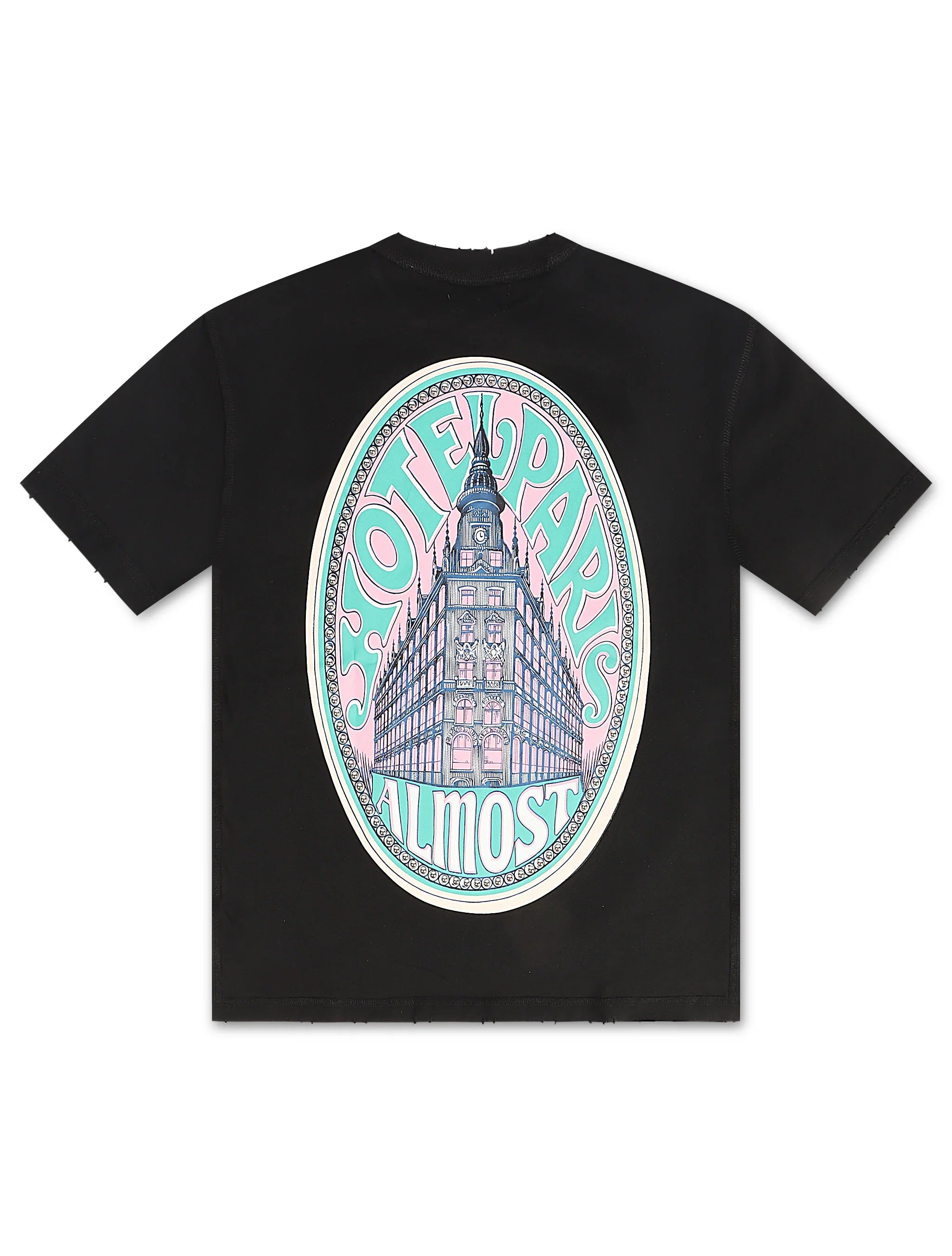 Almost Someday Prague Tee - Black
